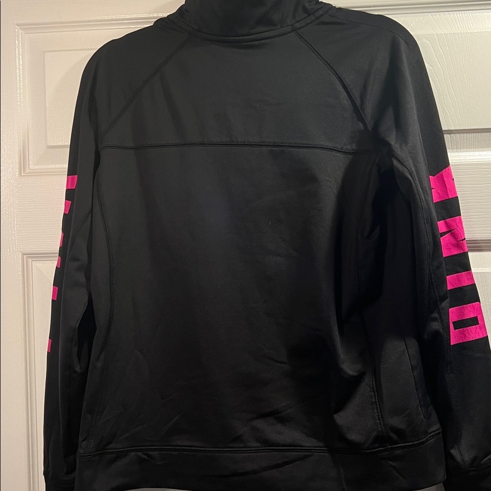 TWO Victoria’s Secret PINK Pullover Jacket 3/4 zip Size Large - Picture 6 of 11
